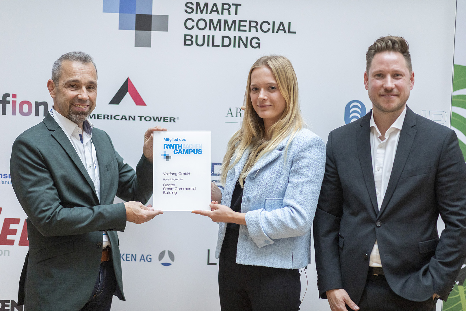 aMIKA1813a Voltfang GmbH gewinnt CSCB PropTech Award und wird Mitglied  